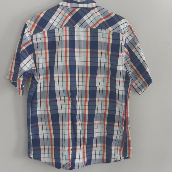 Lee Button down plaid Men's Shirt Size L - Picture 2 of 8